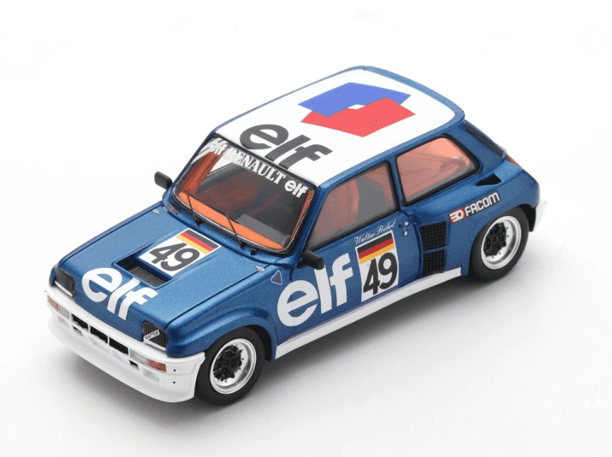 Modellino auto scala 1:43 Spark Model RENAULT 5 TURBO EUROCUP 1981 modellismo - Immagine 1 di 1