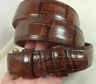 *BANANA REPUBLIC* BROWN LEATHER BELT MENS 38 MADE IN ENGLAND