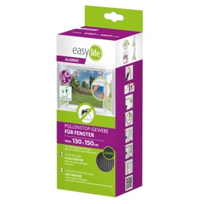 Pollenschutz Gewebe Pollenstop Allergiker Insekten Schutz Gitter 130 x 150cm - Bild 1 von 2