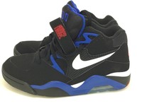 2016 Nike Air Force 180 OG Black Sport Royal 310095 011 Barkley Size 9.5 NEW