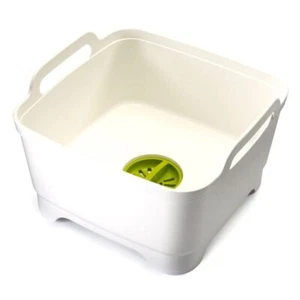 Joseph Joseph Wash Drain Dishwashing Bowl with Straining Plug 12.4x12.2x7.5 inch - Picture 1 of 5