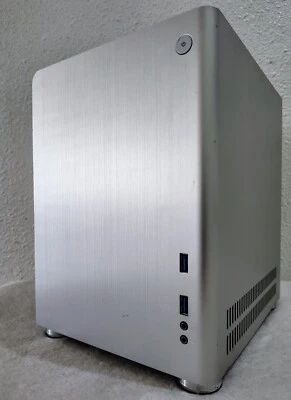 Lian Li Computer Case Model PC-Q01 Aluminum Cube Mini Itx Small Tiny - Image 1 of 4