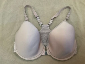 Chantelle Bra 32DDD Beige Style Rive Gouch Racerback - Picture 1 of 3