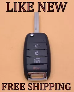 LIKE NEW OEM 16-20 KIA SORENTO FLIP KEY REMOTE FOB OSLOKA-910T 95430-C5101 UMD1 - Picture 1 of 4