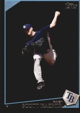 2009 (RAYS) Topps Wal Mart Black Border #580 Scott Kazmir