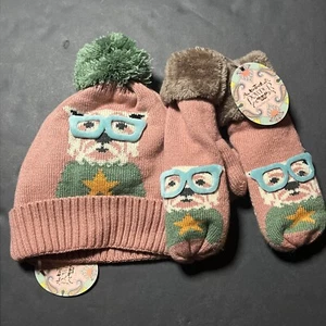 Powder Kid's Westie Hat And Gloves New - Picture 1 of 8