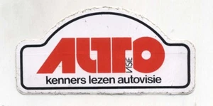 Adesivo AUTOVISIE KENNERS LEZEN  Auto Olanda PROMO advertising sticker anni 80 - Picture 1 of 1