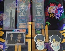 Tokyo Revengers Shuji Hanma Tetsuta Kisaki Bookmark Metallic Card