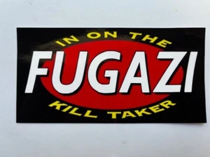 Calcomanía de vinilo Fugazi Punk Rock 6" X 3" (226) - Imagen 1 de 1