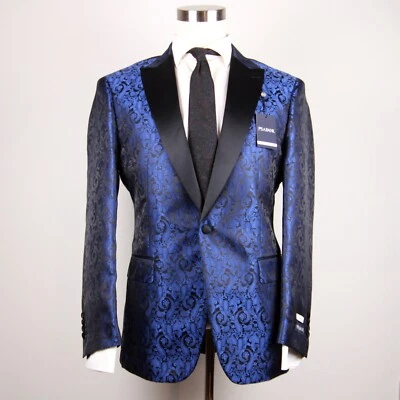 Chaqueta Blazer Jos A Bank Cachemira Cena Talla 42R Azul Ajuste A Medida E03205 16YC Foto 1 de 4