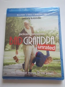 Jackass Presents Bad Grandpa Unrated  Blu-Ray/DVD/Digital New and Factory sealed - Picture 1 of 3