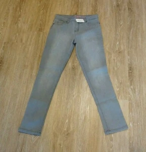 The Children's Place Girls Size 12 Grey Granite Wash Super Skinny Jeans - NEW - Picture 1 of 6