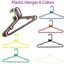 HD Plastic Adult Coat Hangers with Trouser Bar, Suit,Trouser, ETC Garments Cloth