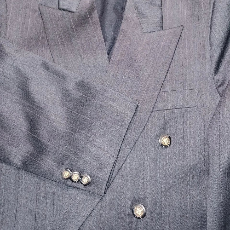 Blazer Para Hombres 40R Gris Traje Chaqueta Abrigo Deportivo Entrevista Baile de graduación Elegante Elegante Foto 1 de 4