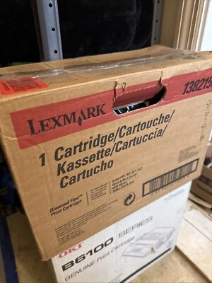 Lexmark 1382150 Diamond Fine Black Print Cartridge 14,000 Page Yield New Toner - Image 1 of 3