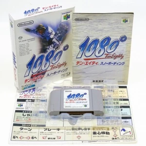 1080 Ten Eighty Snow Boading N64 Nintendo64 Japan Import NTSC somewhat used Comp - Picture 1 of 2