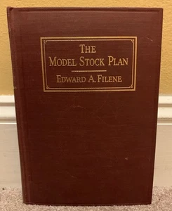 THE MODEL STOCK PLAN VINTAGE 1930 BUSINESS FINANCE INVESTMENT MARKET BOOK - Picture 1 of 11