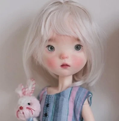 1/6 BJD Doll Landoudou Jointed Resin Girl Handmade Face Makeup Eyes Full Set Toy - Image 1 of 4