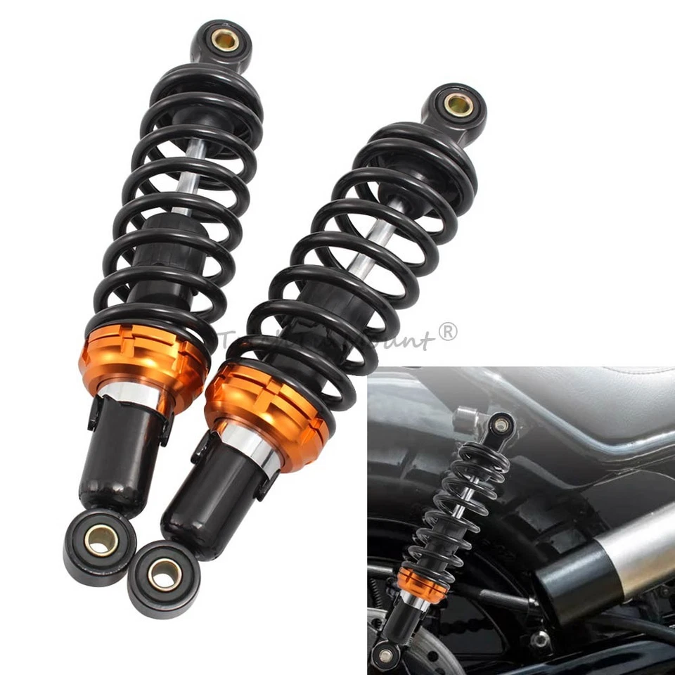 280mm Adjustable Motorcycle Rear Air Shock Absorber Suspension For Honda Yamaha - Image 1 of 4