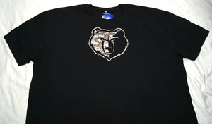 t-shirt memphis grizzlies uomo 5XL nera con mimetica digitale manica corta grande e alta - Foto 1 di 12