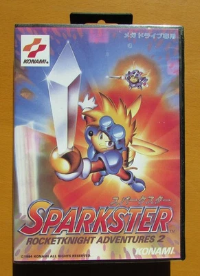 Sparkster Rocketknight Adventures 2 Japanese Version Sega Mega Drive NO MANUAL! - Image 1 of 4