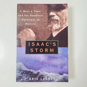 Isaac's Storm _ Biography of Isaac Cline, Meteorologist PB Book by Erik Larson - Picture 1 of 11