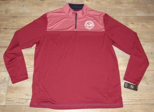Colorado Avalanche NHL 1/4 Cremallera Borgoña Pullover Tech Camisa Chaqueta Talla Para Hombre XL - Imagen 1 de 4