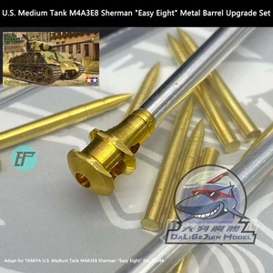 TAMIYA 1/35 US Tank M4A3E8 Sherman "Easy Eight" Metal Barrel Upgrade Set 35346 - Picture 1 of 3