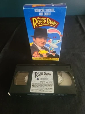 Touchstone Who Framed Roger Rabbit VHS Classic Collectable Disney EUC - Image 1 of 4