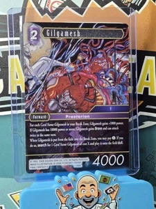 Final Fantasy VII OPUS TCG-CCG, LEGENDARIO GILGAMESH SIN LÁMINA 7-088L ~ alemán casi nuevo - Imagen 1 de 2