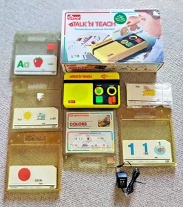 Connor Electronics Talk 'N Teach vintage años 80 funcionando. 100+ tarjetas - Imagen 1 de 6