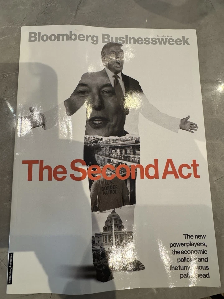Bloomberg Businessweek Magazine December 2024 Trump Musk the Second Act - Image 1 of 1