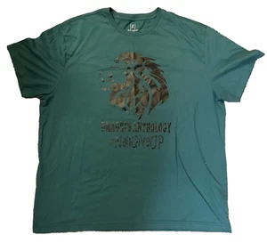 Herren T-Shirt George Dmagris Anthology Kurzarm Grün Freizeit Gr. XL - Bild 1 von 4