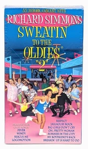 Richard Simmons Sweatin To The Oldies 2 (NEW Sealed) Good Times Home Video (VHS) - Picture 1 of 3
