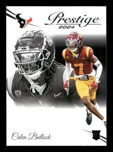 Calen Bullock 2024 Panini Prestige #338 RC Houston Texans - Picture 1 of 2