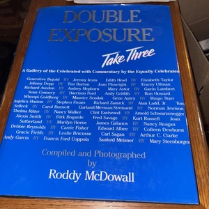 Double Exposure, Take Three by Roddy McDowall (1st Ed 1992, Hardcover) Signed! - Picture 1 of 6