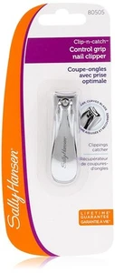 Sally Hansen Beauty Tools, Clip N' Catch-Control Grip Clip de uñas con receptor, 1 - Imagen 1 de 4