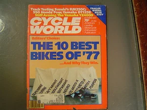 Cycle World Magazine October 1977 - Bild 1 von 2