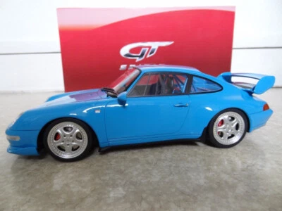 Porsche 911 / 993 Carrera RS Club Sport Bleu Blue GT Spirit 1/18 GT005CS - Photo 1/4