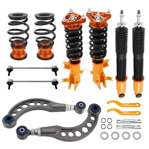 Coilovers Lowering Kit & Rear Camber Control Arms Kit for Honda Civic 2012-2015 - Picture 1 of 12