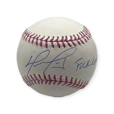David Ortiz Signed Autographed Mother Day Baseball w/ F Cancer Inscription JSA - Image 1 of 4