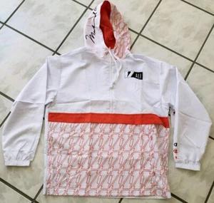 Muhammad Ali x Gatorade Champion Anorak Jacket & Stickers Large Limited NEW - Picture 1 of 7
