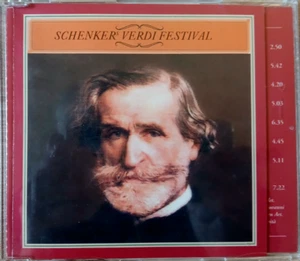 SCHENKER GUISEPPE VERDI FESTIVAL - CD - Exclusive for Schenker SCD8201, EMI 2001 - Bild 1 von 2