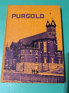 Anuario de colección 1969 Loras College oro púrpura Dubuque, Iowa uso para genealogía - Imagen 1 de 18