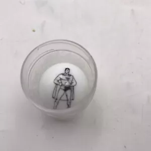 DC Comics Superman Marble stampa nera su bianco RARO - Foto 1 di 5