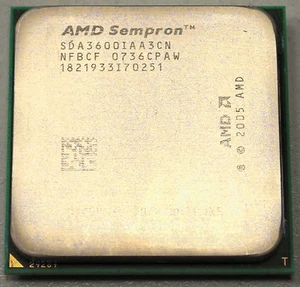AMD Sempron 3600+ 2,0GHz, 64bit Sockel AM2 SDA3600IAA3CN - Bild 1 von 1