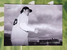 Gerrit Cole 2020 Topps On Demand Black and White Print Run: 672 #49