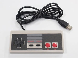 Old Skool NES Style USB Classic Controller for PC & MAC - Picture 1 of 1