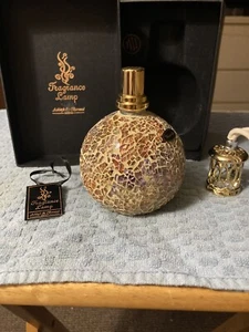 Ashleigh & Burwood Mosaic Glass 'Golden Sunset’ Small Fragrance New PFL638 - Picture 1 of 5