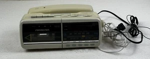 Vintage Soundesign Alarm Clock AM/FM Radio Phone Cassette Player - Picture 1 of 14